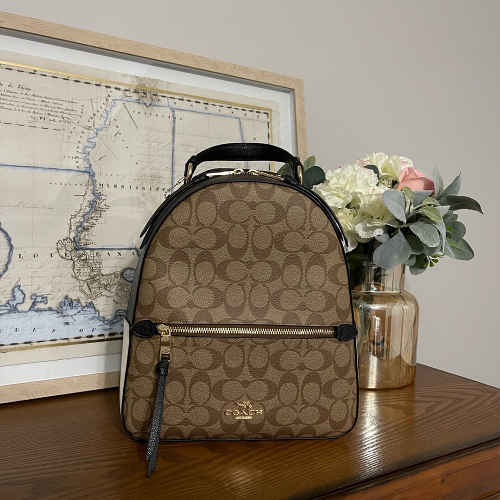 Coach Jordyn Backpack in Signature Colorblock